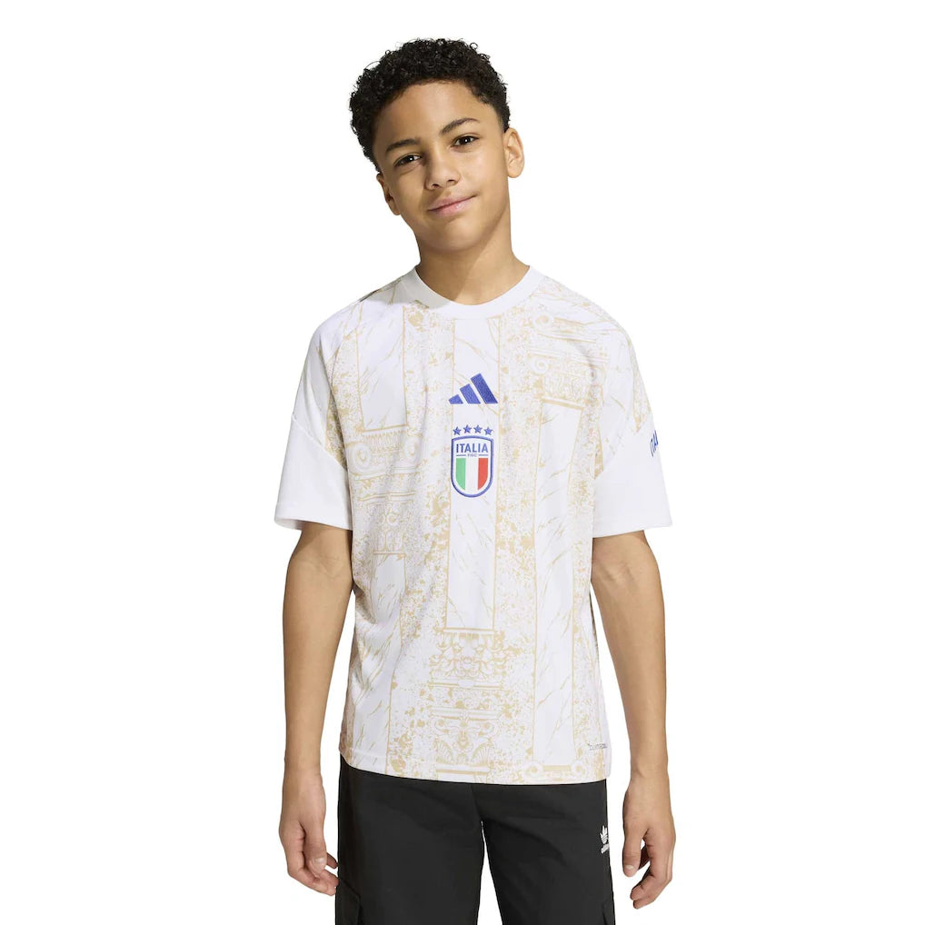 Italy National Team Youth 2026 Pre-Match Top - White