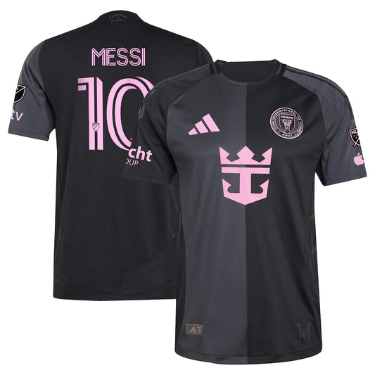 Lionel Messi Inter Miami CF 2025 The Fortitude Kit Player Jersey - Black