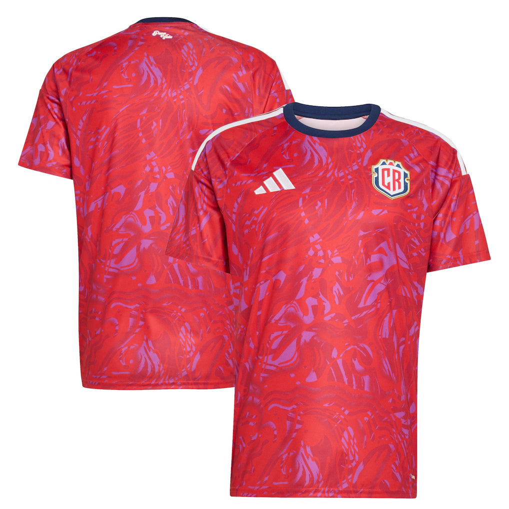 Costa Rica National Team adidas 2026 Home Jersey - Red