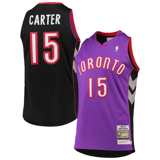 Vince Carter Toronto Raptors 1999/2000 Hardwood Classics - Purple