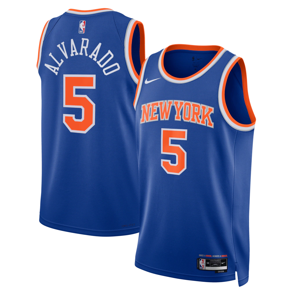 José Alvarado New York Knicks Unisex - Icon Edition - Blue