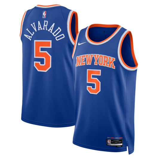 José Alvarado New York Knicks Unisex - Icon Edition - Blue