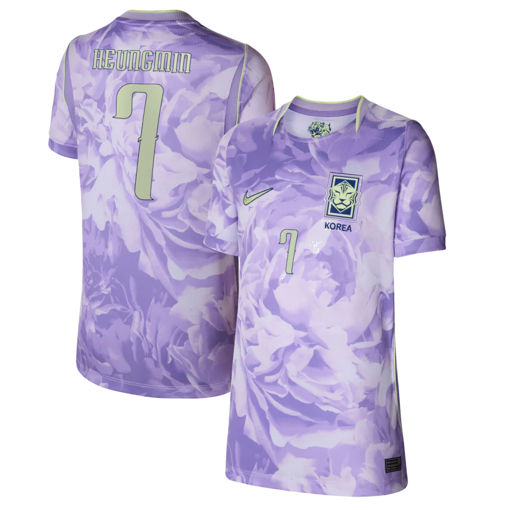 Son Heung-Min South Korea National Team Nike Youth 2026 Away Stadium Jersey - Purple