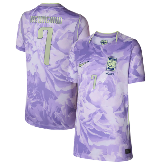 Son Heung-Min South Korea National Team Nike Youth 2026 Away Stadium Jersey - Purple