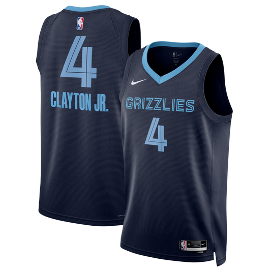 Walter Clayton Jr. Memphis Grizzlies Unisex - Icon Edition - Navy