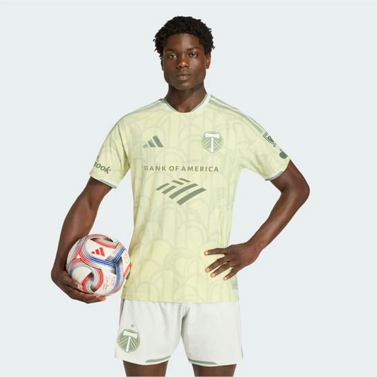 Portland Timbers 2026 Civic Stadium Kit On-Field Patch Jersey - Yellow