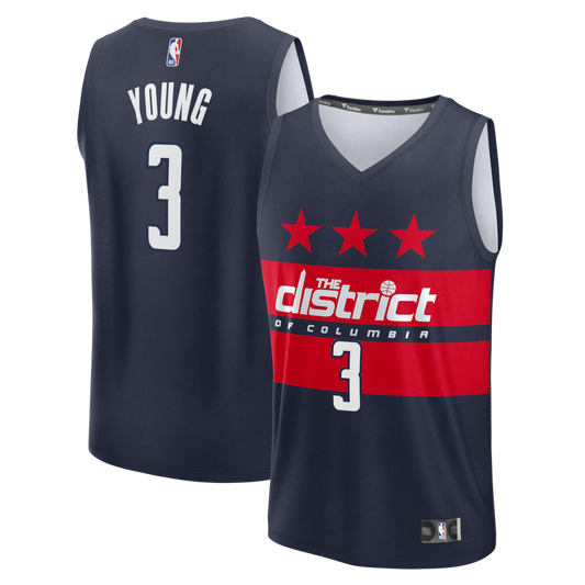Trae Young Washington Wizards - Statement Edition - Navy