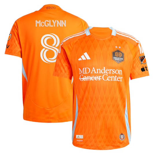 Jack McGlynn Houston Dynamo FC 2025 Season 20 On-Field - Orange