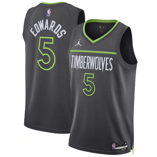 Anthony Edwards Minnesota Timberwolves Unisex - Statement Edition - Charcoal