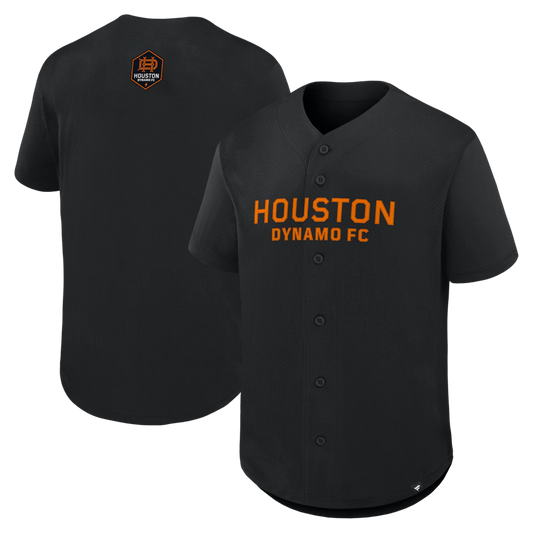 Houston Dynamo FC Maximum Intensity Button-Up Jersey - Black