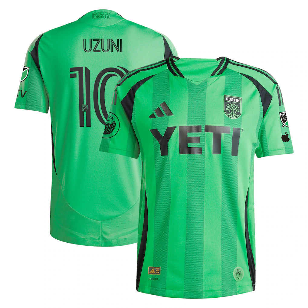 Myrto Uzuni Austin FC 2025 The Heartbeat On-Field – Green