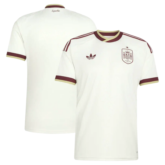 Spain National Team adidas 2026 Away Jersey - White