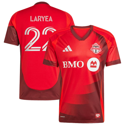 Richie Laryea Toronto FC adidas 2025 Club Kit Player Jersey - Red