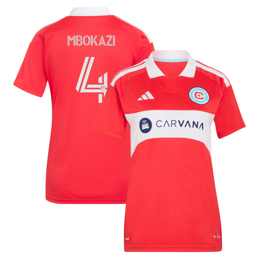 Mbekezeli Mbokazi Chicago Fire adidas Women's 2026 Forever Red Jersey - Red
