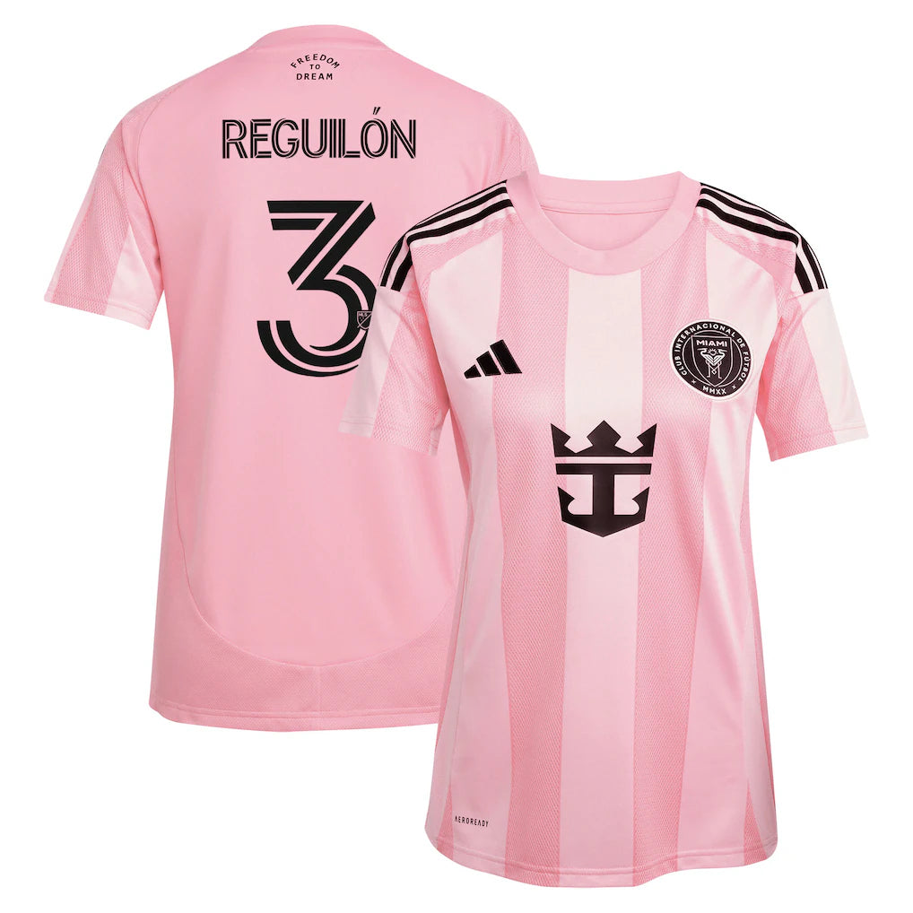 Sergio Reguilón Inter Miami CF adidas Women's 2025 Euforia Jersey - Pink