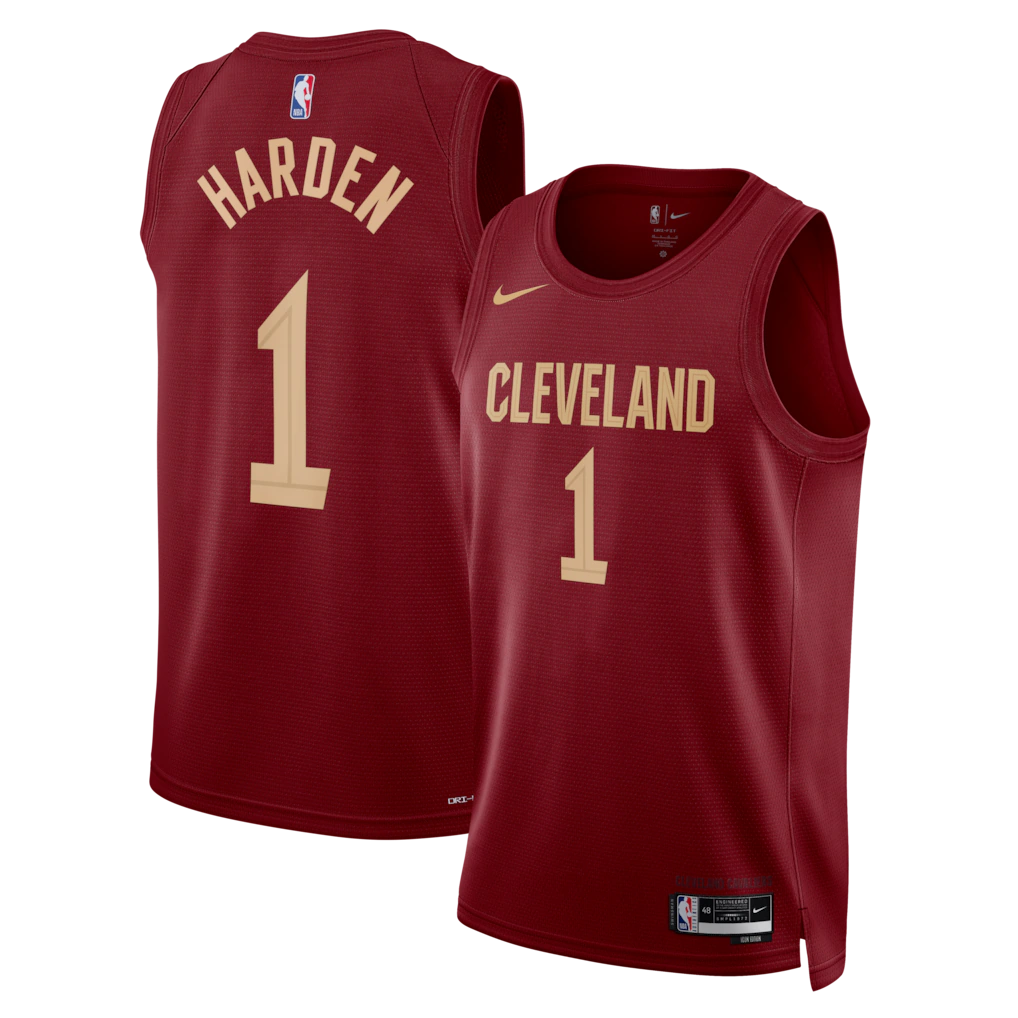 James Harden Cleveland Cavaliers Unisex - Icon Edition - Wine