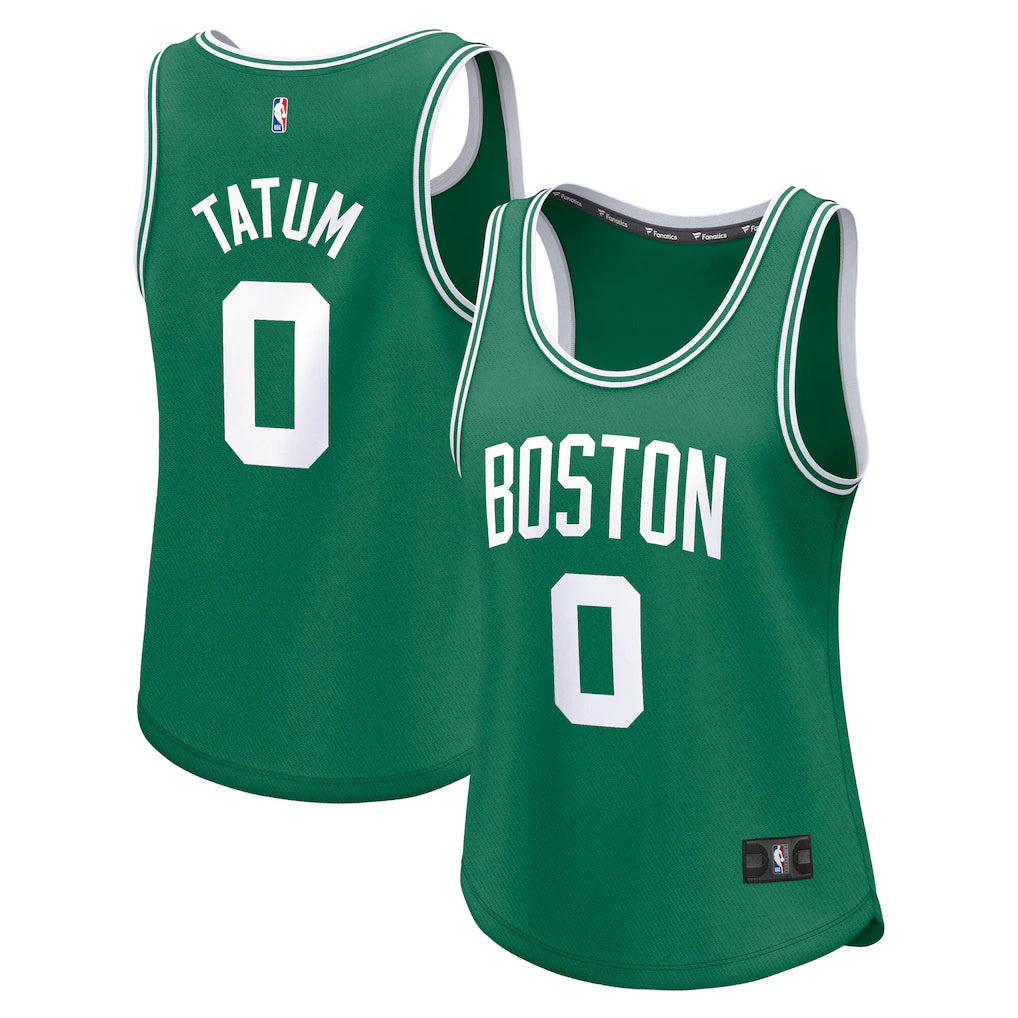 Jayson Tatum Boston Celtics Women's Player Jersey - Icon Edition - Kelly Green