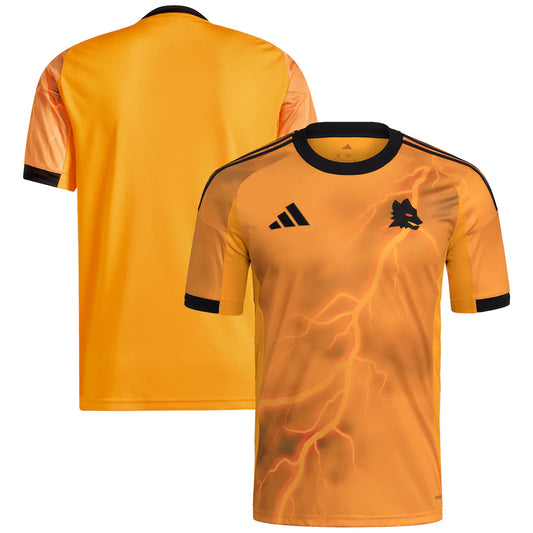 AS Roma adidas 2025/26 Away Jersey - Orange
