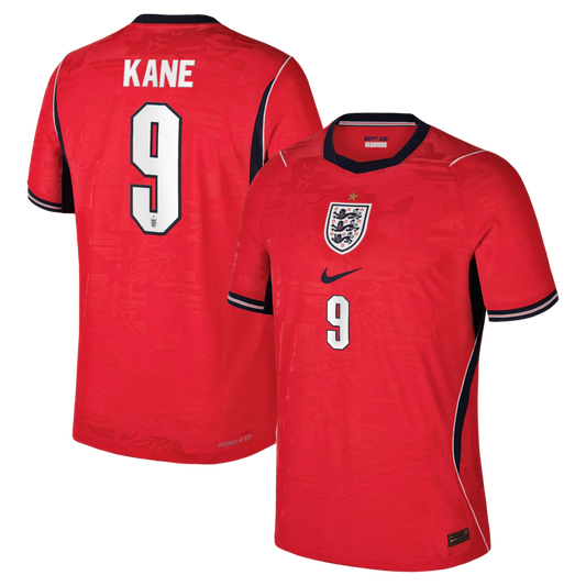 Harry Kane England National Team 2026 Away Match - Red