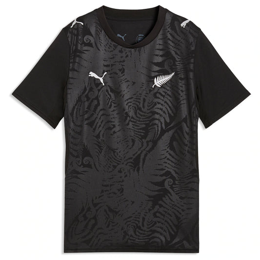 New Zealand National Team Puma Youth 2026 Home Jersey - Black