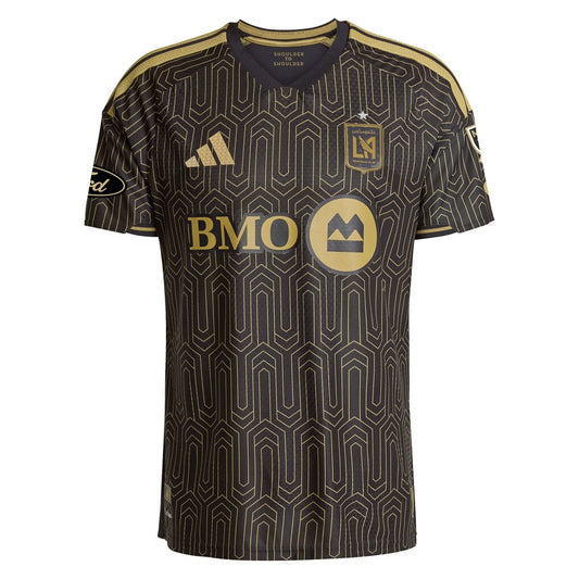 David Martínez LAFC adidas 2026 2026 Primary Kit On-Field Authentic Patch Jersey - Black