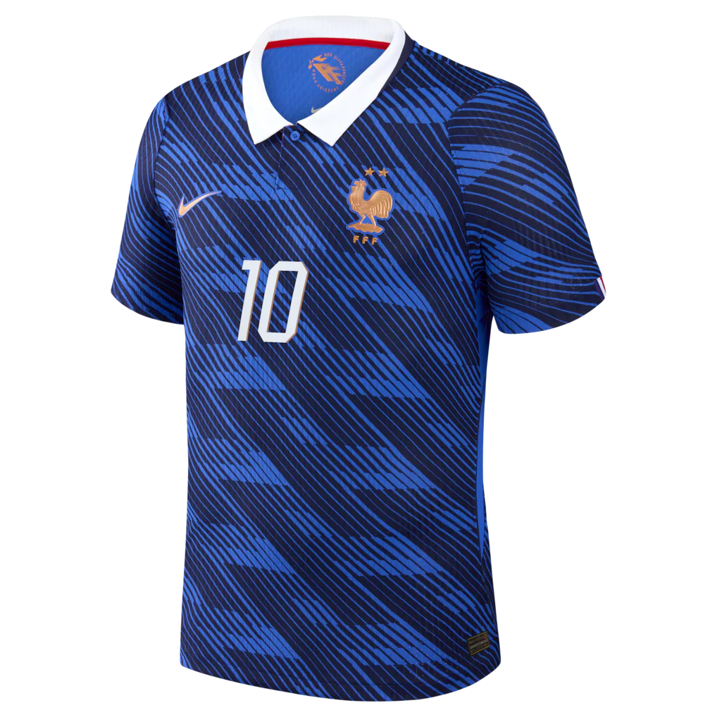Kylian Mbappé France National Team Nike 2026 Home Match Authentic Jersey - Blue