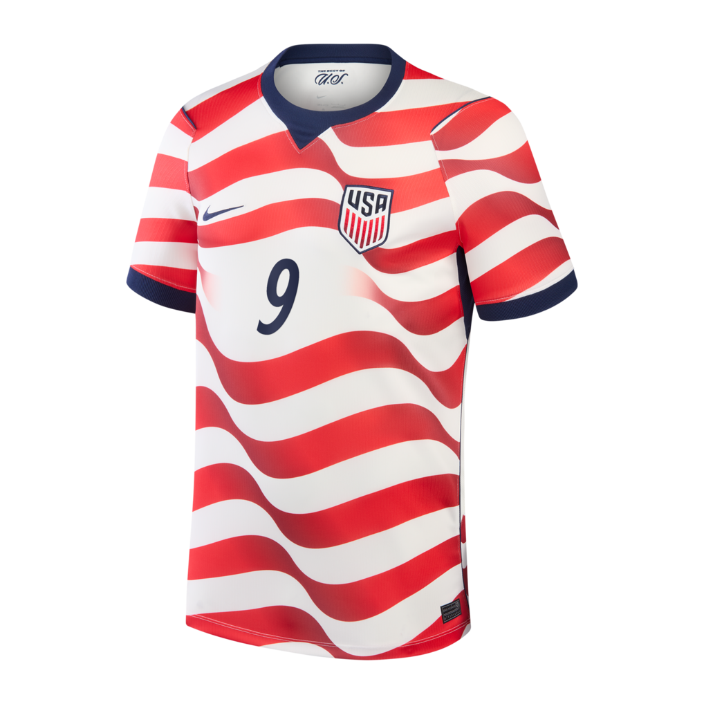 Ricardo Pepi USMNT Nike 2026 Home Stadium Replica Jersey - White