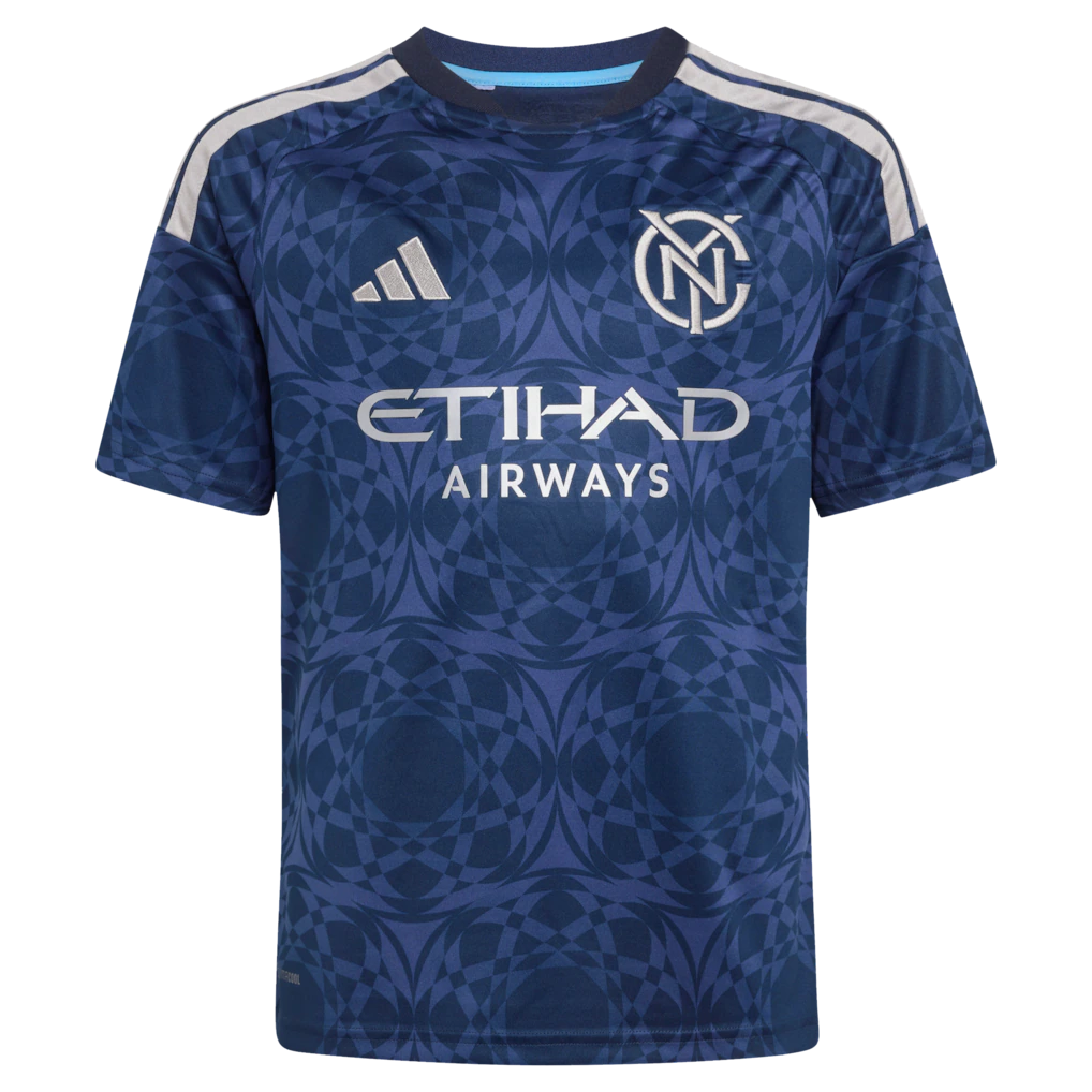 Nicolás Fernández Mercau New York City FC adidas Youth 2026 The All Nations Kit Replica Jersey - Blue