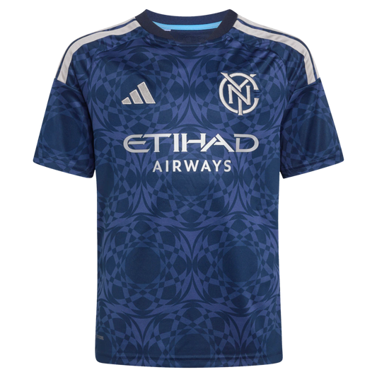 Nicolás Fernández Mercau New York City FC adidas Youth 2026 The All Nations Kit Replica Jersey - Blue