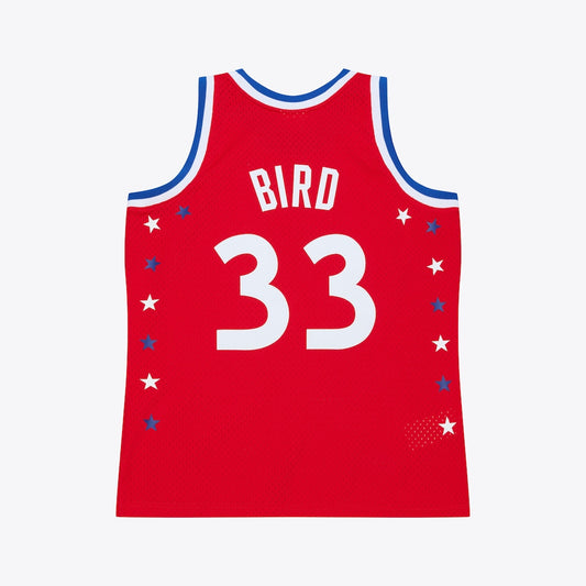 Larry Bird Eastern Conference Mitchell & Ness 1983 All-Star Game Swingman Jersey - Red