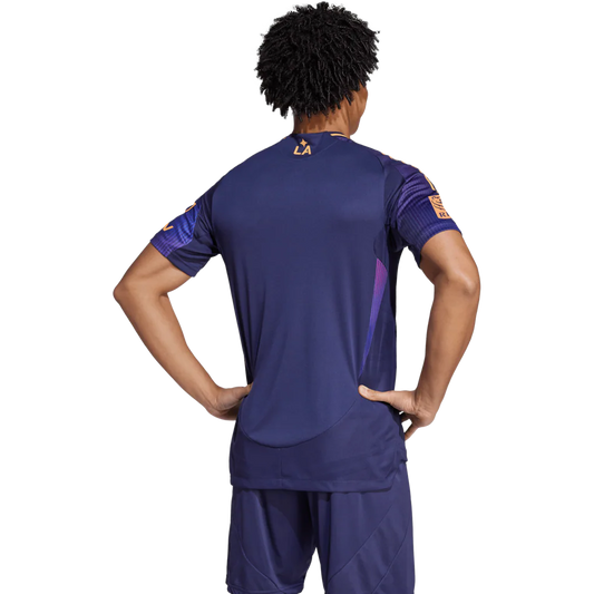 LA Galaxy adidas 2025 RIZON On-Field Authentic Patch Jersey - Navy
