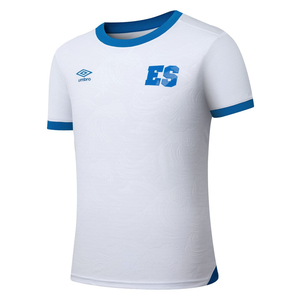 El Salvador National Team Umbro Youth 2025 Away Replica Jersey - White