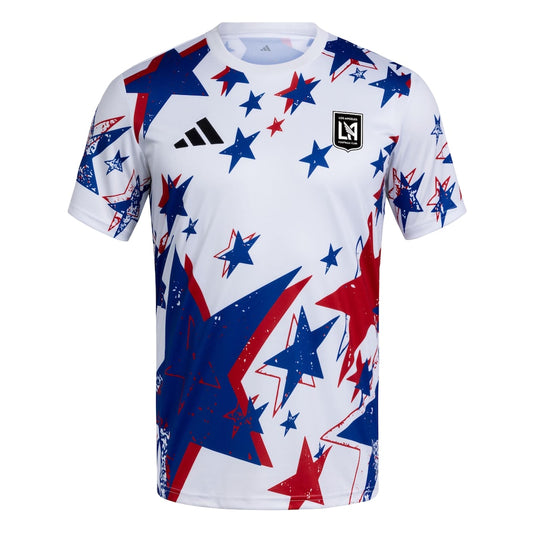 LAFC adidas 2026 Americana Pre-Match Jersey - White