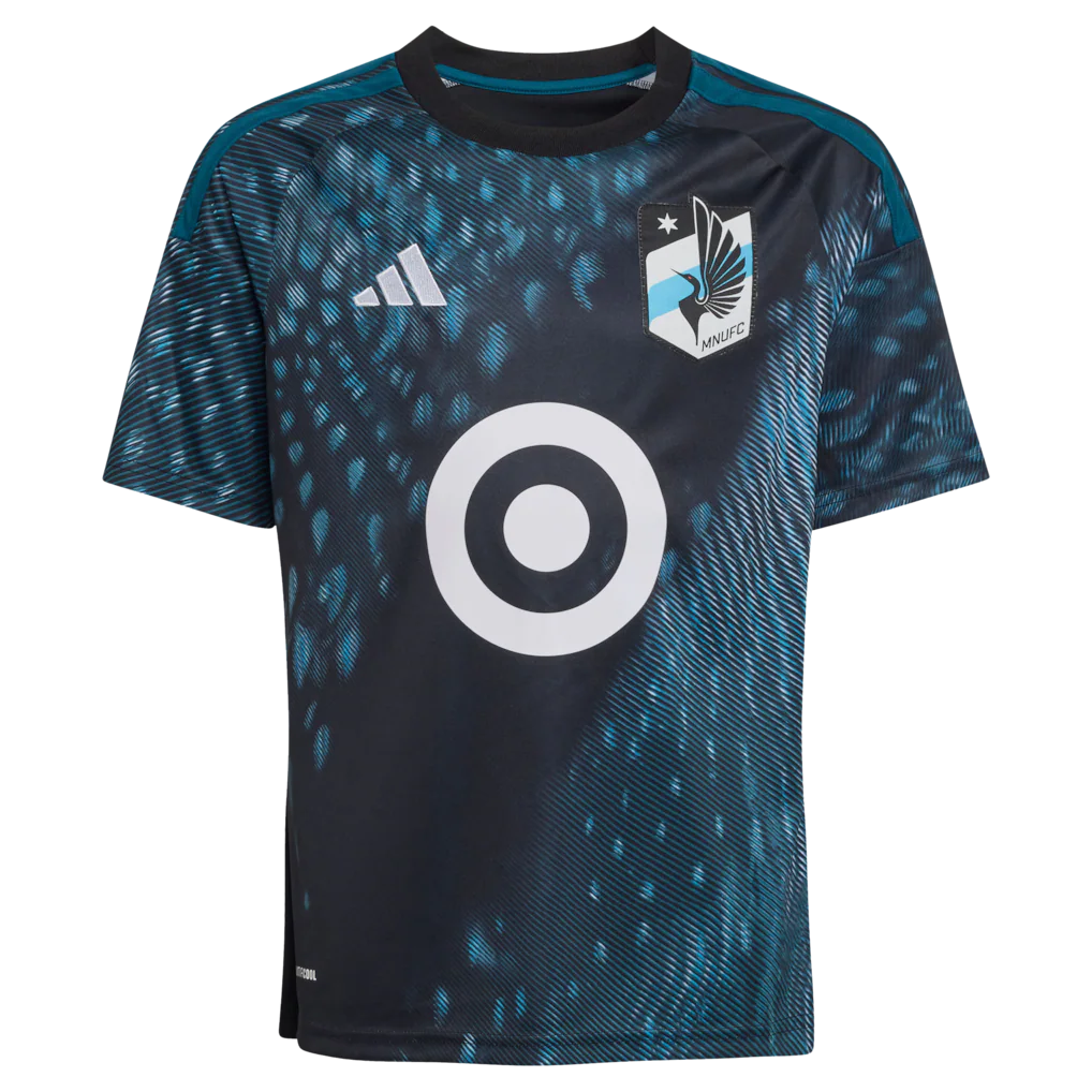 Michael Boxall Minnesota United FC adidas Youth 2026 The Decade Kit Replica Jersey - Black