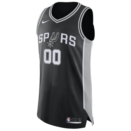 San Antonio Spurs Nike Authentic Custom Jersey Black - Icon Edition