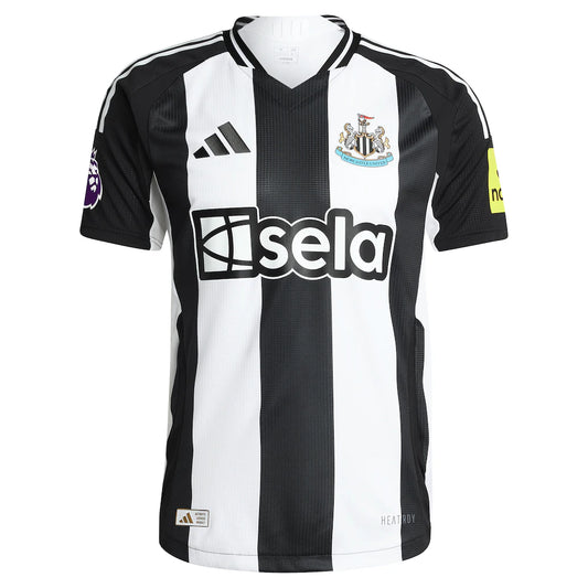 Newcastle United adidas 2024/25 Home Authentic Jersey - Black