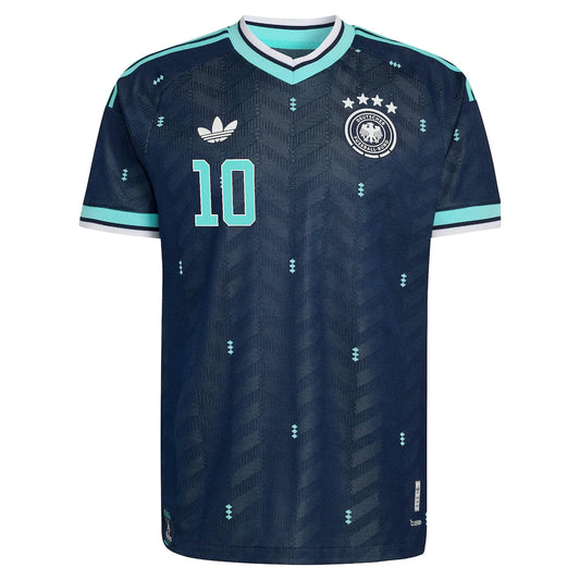 Jamal Musiala Germany National Team adidas 2026 Away On-Field Authentic Jersey - Navy