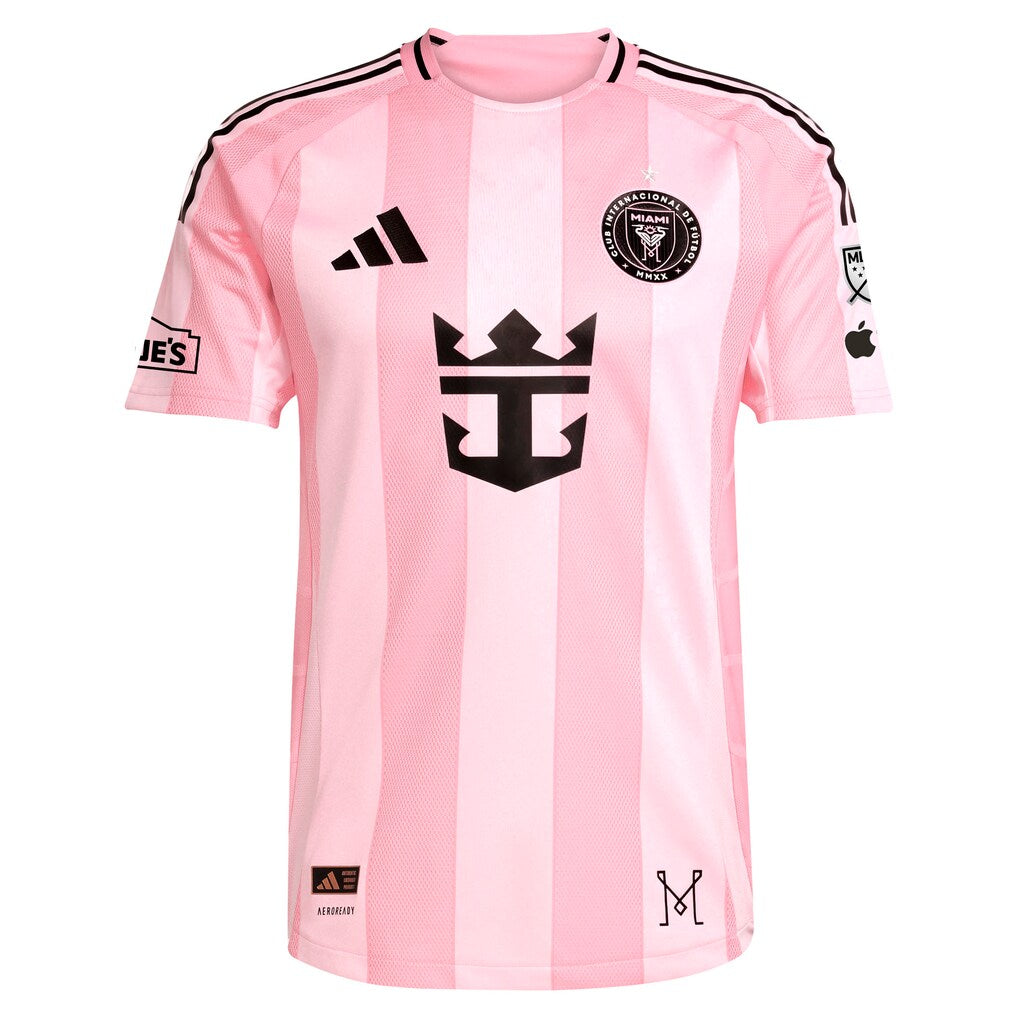 Lionel Messi Inter Miami CF adidas 2025 Euforia Authentic On-Field Jersey - Pink