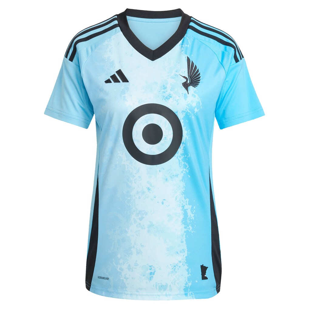 Bongokuhle Hlongwane Minnesota United FC adidas Women's 2025 CONVERGENCE Replica Jersey - Blue