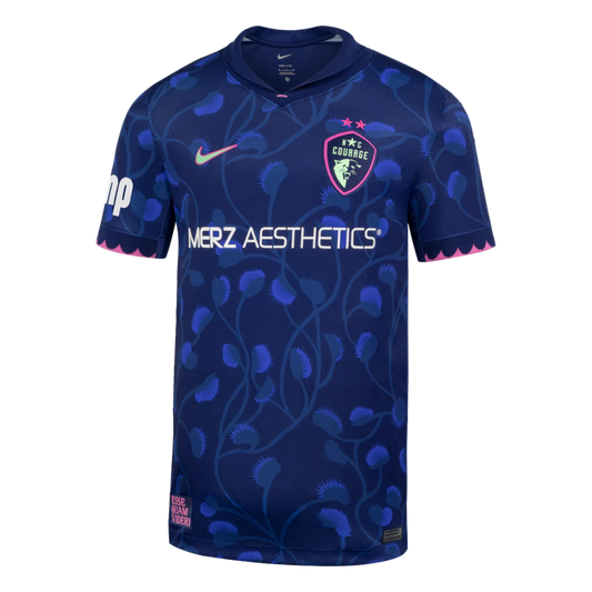 North Carolina Courage Nike Youth 2026 Third Stadium Replica Jersey - Navy