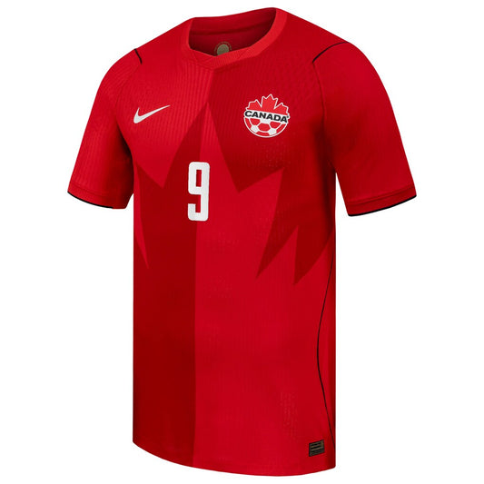Cyle Larin Canada Soccer Nike 2026 Home Match Authentic Jersey - Red