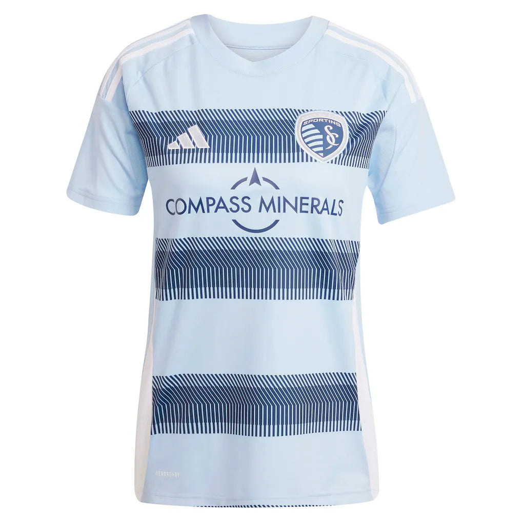 Jake Davis Sporting Kansas City adidas Women's 2025 One KC Replica Player Jersey - Light Blue