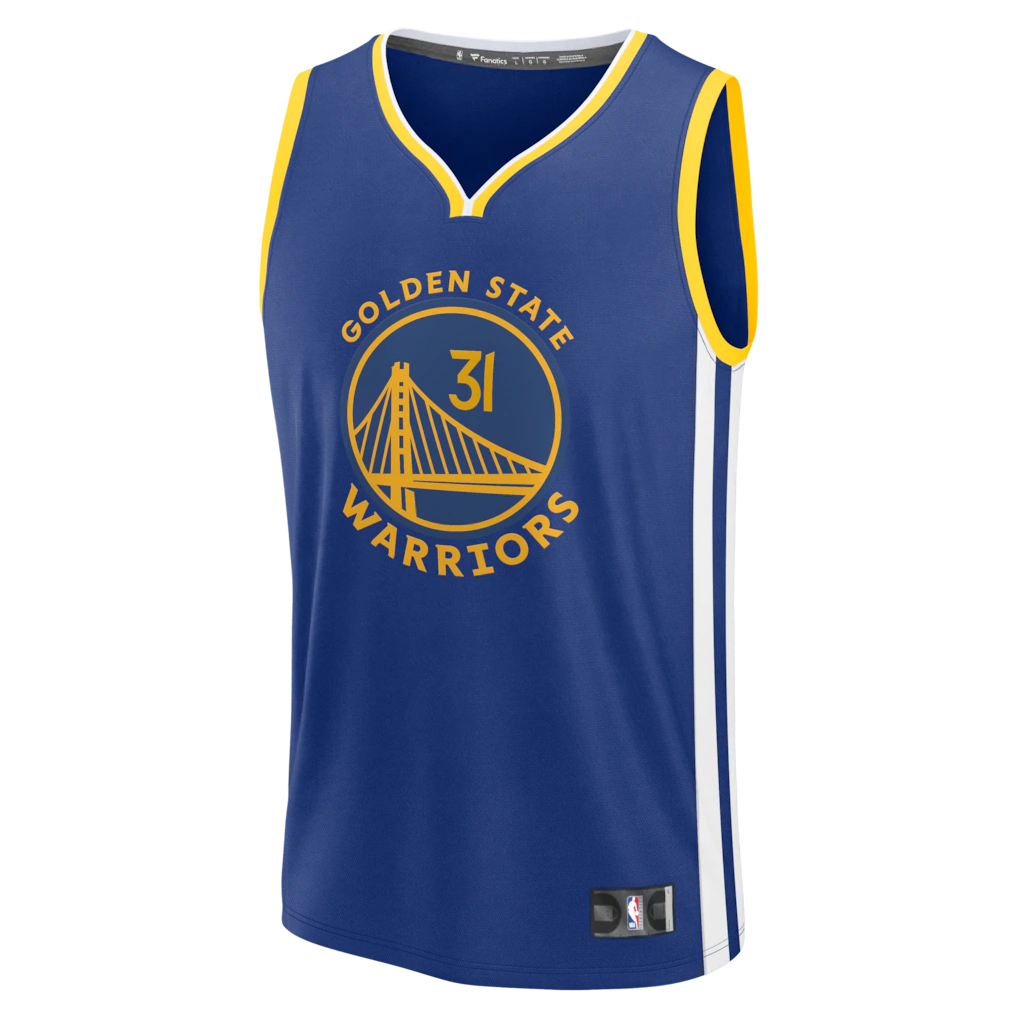 Seth Curry Golden State Warriors Fanatics Fast Break Replica Jersey - Blue - Icon Edition