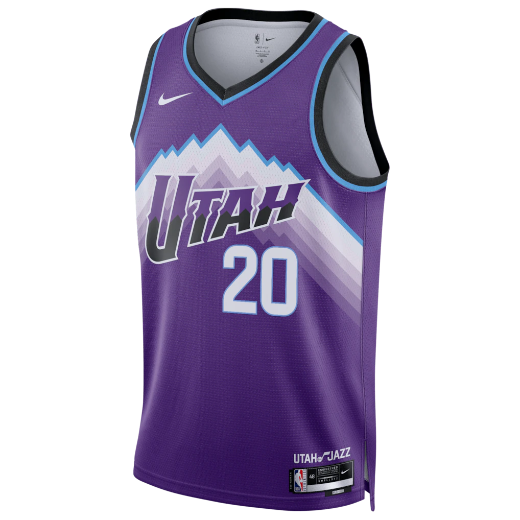 Jaren Jackson Jr. Utah Jazz Nike Unisex Swingman Jersey - Icon Edition - Purple