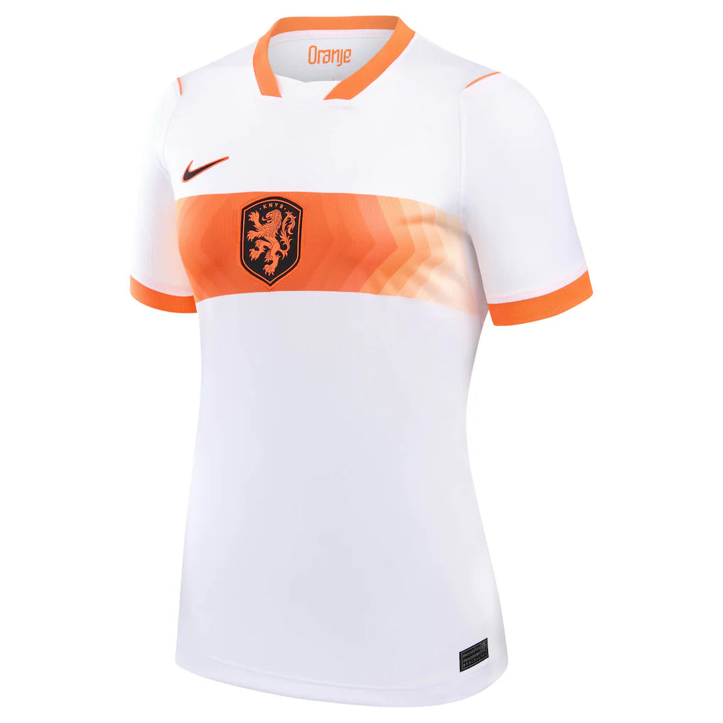 Netherlands National Team Nike Women's 2026 Away Stadium Replica Jersey - White