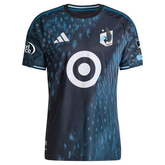 Minnesota United FC adidas 2026 The Decade Kit On-Field Authentic Patch Custom Jersey - Black
