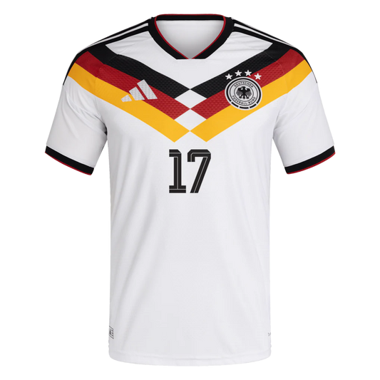 Florian Wirtz Germany National Team adidas 2026 Home Authentic Jersey - White