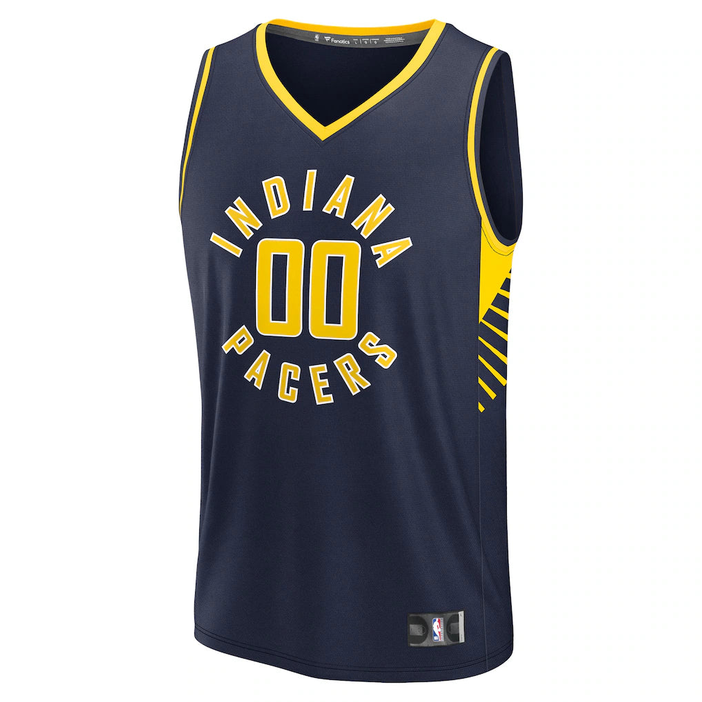 Indiana Pacers Fanatics Fast Break Custom Jersey - Icon Edition - Navy