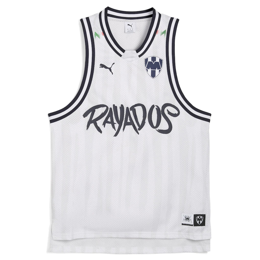 CF Monterrey Puma 2025 FIFA Club World Cup dryCELL Basketball Jersey - Gray