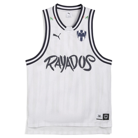CF Monterrey Puma 2025 FIFA Club World Cup dryCELL Basketball Jersey - Gray
